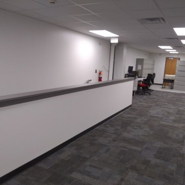painting-new-offices-at-Woodbury-Nissan-in-Woodbury-NJ-2
