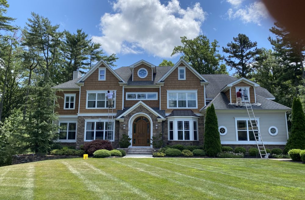 DDS Paints Cedar Shake Vinyl Siding in Mullica Hill, NJ