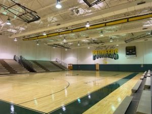 DDS Paints Clearview High School Gymnasium