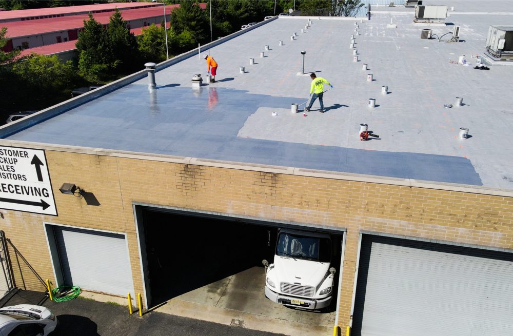New Roof at Reliable Tire in Blackwood, NJ