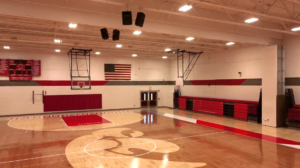 DDS Paints Haddon Township High School Gym