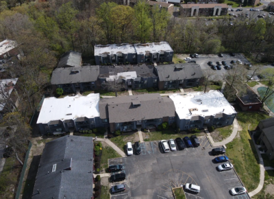 Multi-Family Dwelling-TPO Roof Installation