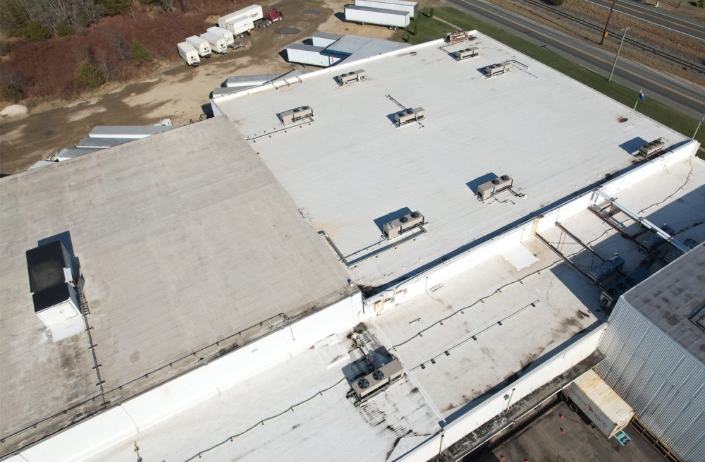 New Roofing Installation At Atlantic Coast Freezers
