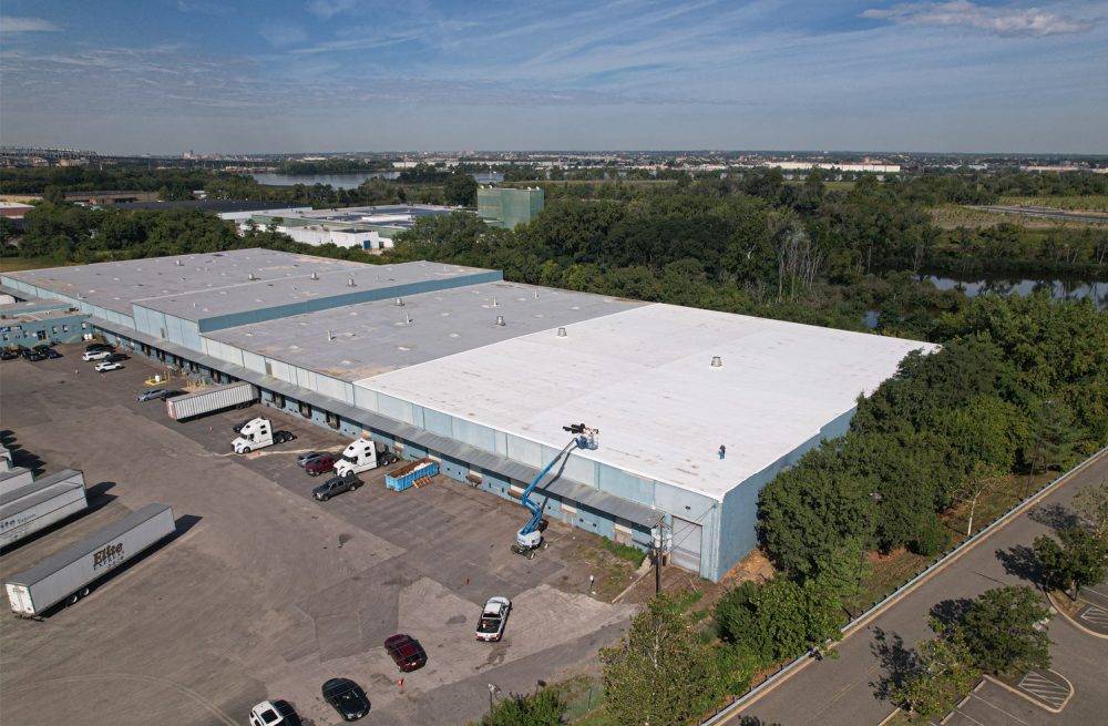 TPO Roof Restoration at Elite Trucking