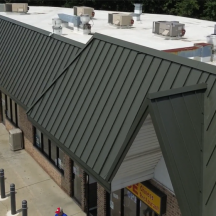 Metal Standing Seam Facade Transformation